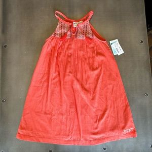 NWT Girl’s Roxy Girl Lazy Dayz Dress Sundress. Size: Girl’s Medium (5).